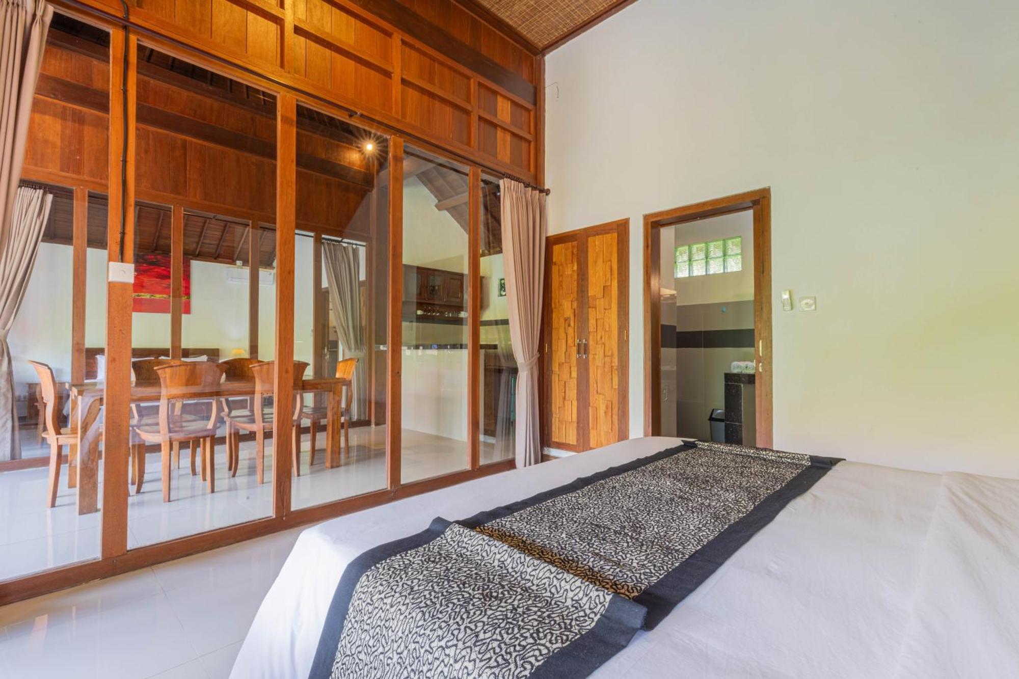 Sari Bamboo Bungalows Ubud Rom bilde
