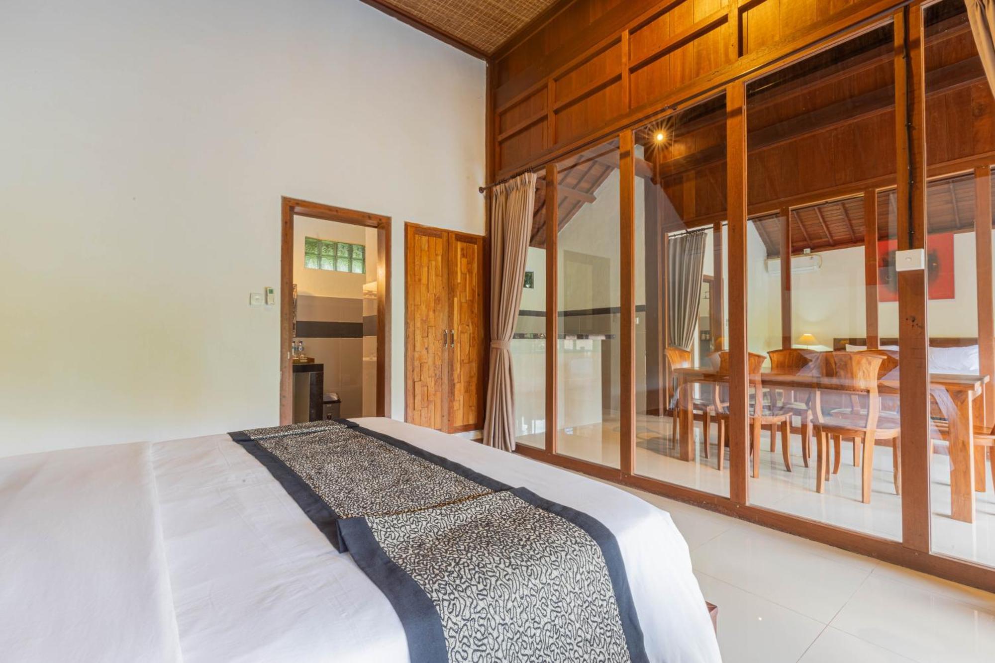 Sari Bamboo Bungalows Ubud Rom bilde