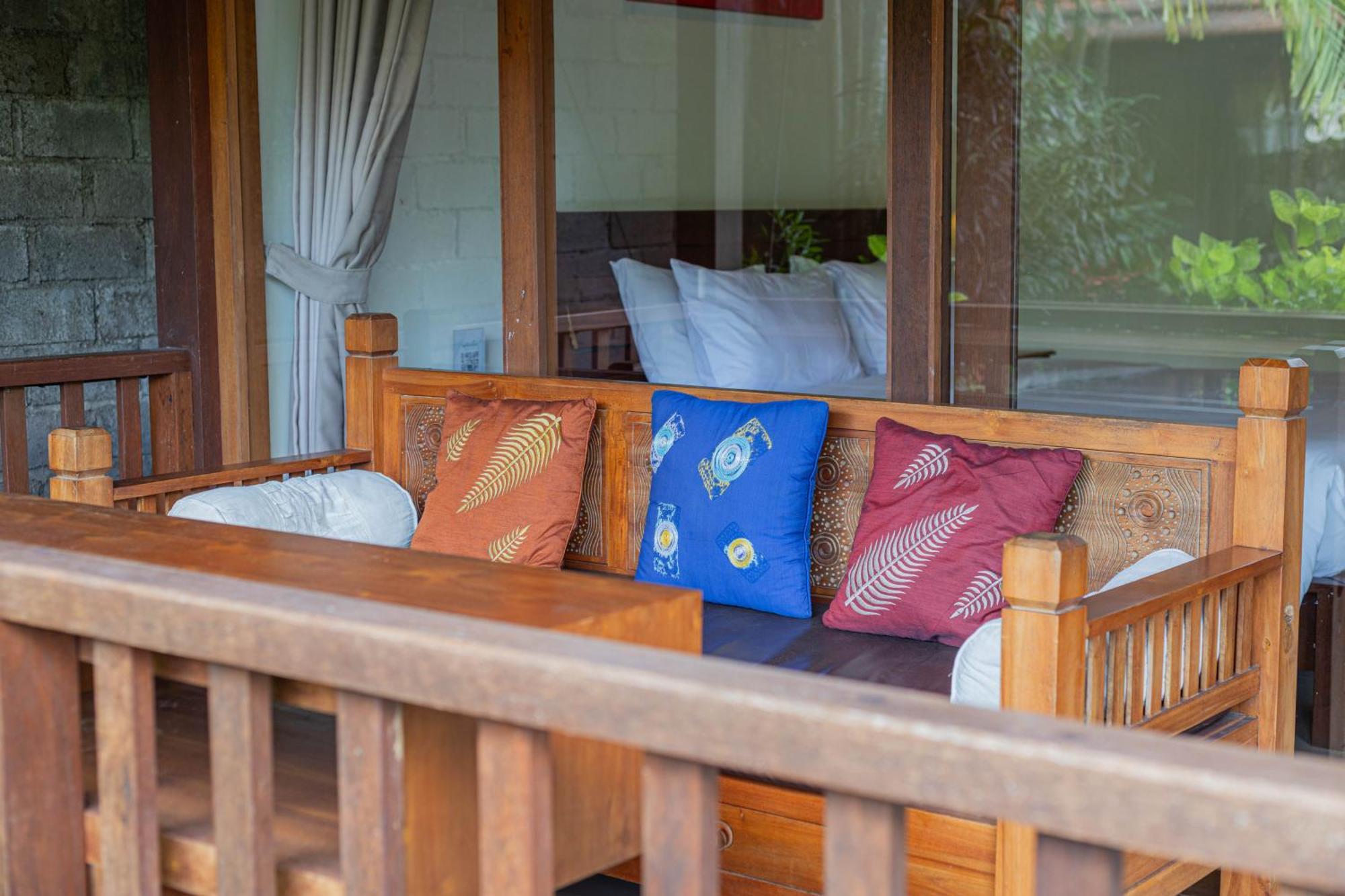 Sari Bamboo Bungalows Ubud Rom bilde