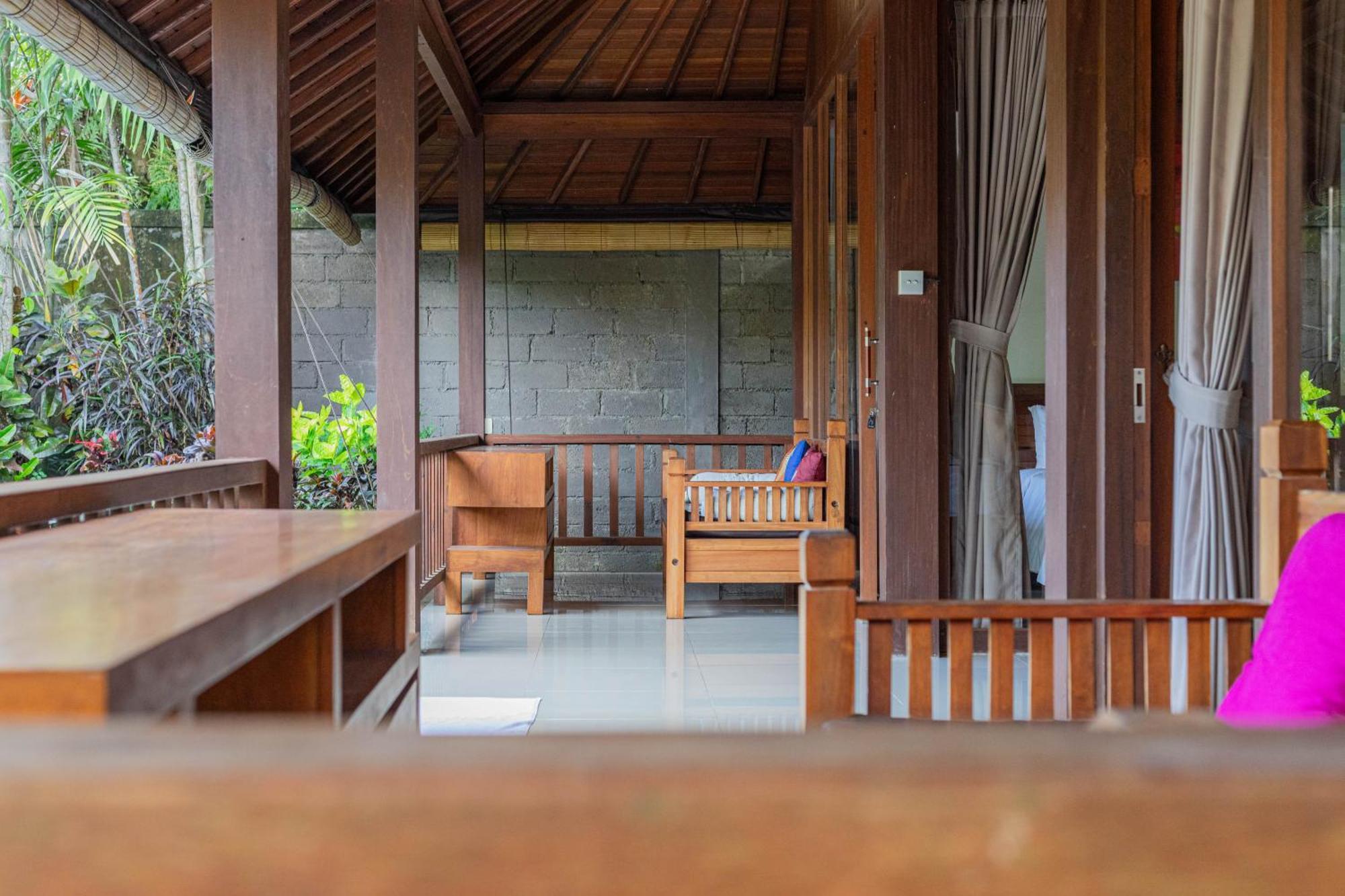 Sari Bamboo Bungalows Ubud Rom bilde