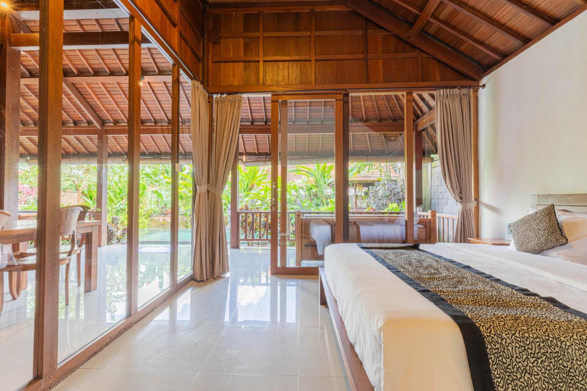 Sari Bamboo Bungalows Ubud Rom bilde