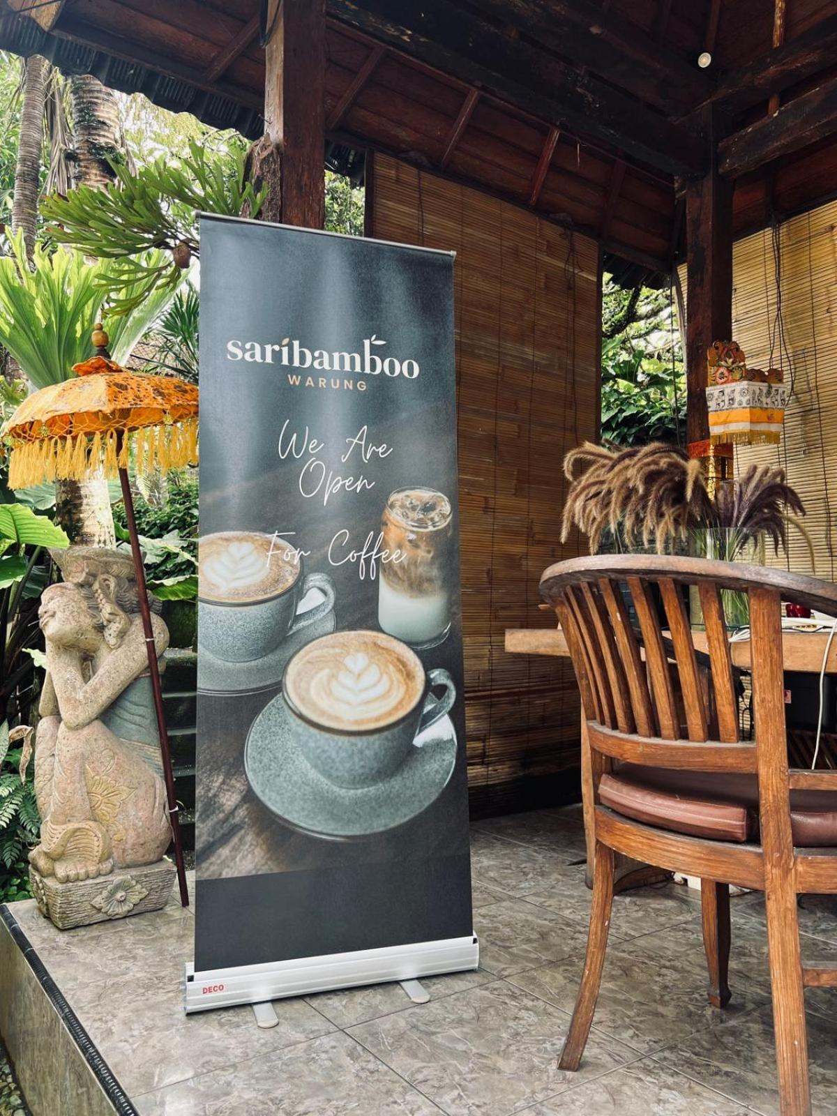 Sari Bamboo Bungalows Ubud Eksteriør bilde